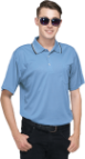 11A02系列間色領排汗短袖POLO衫