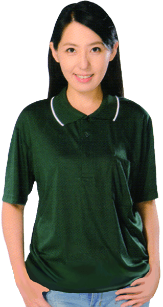 E3系列有口袋平面布短POLO