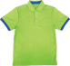 P1868排汗原紗配色短POLO衫