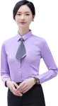 (預購款)客製807系列天絲棉抗皺女款長袖襯衫