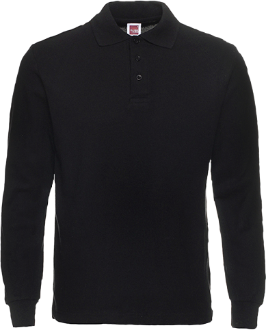 PL-01亞規長袖純棉網眼POLO衫