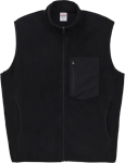 3709901 超細搖粒絨全拉鍊背心(單層)