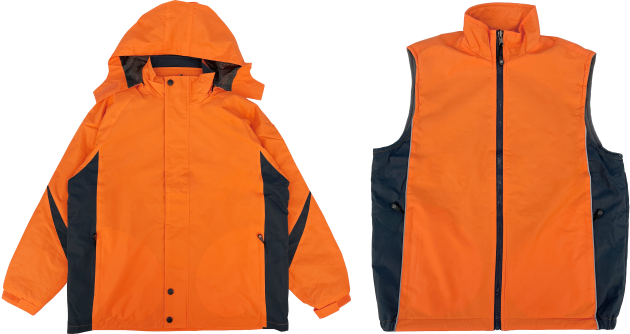 886小蜂巢兩件可拆式透氣外套