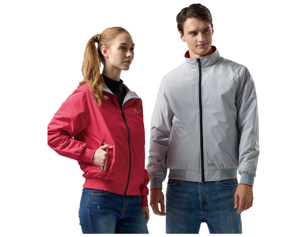 品牌款鋪棉雙面穿外套