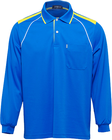 品牌款-F67系列排汗男女款長袖束手POLO衫