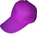帽沿包色-全紫包白
